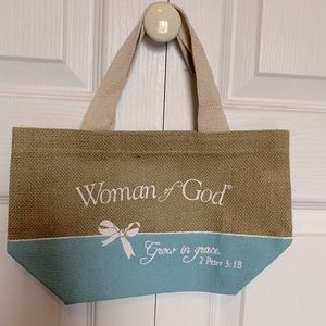 Small Woman of God tote
